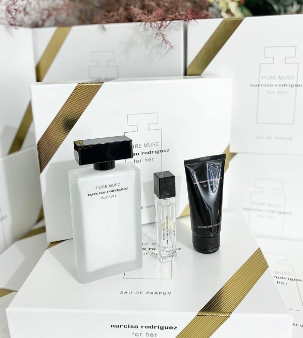 Set Narciso Rodriguez Pure Musc For Her 3PCS