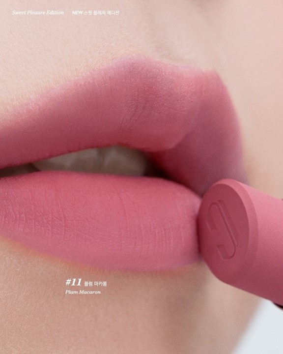 Clio-Chiffon-Mood-Lip-(Sweet-Pleasure-Collection) – 11-Plum-Macaron